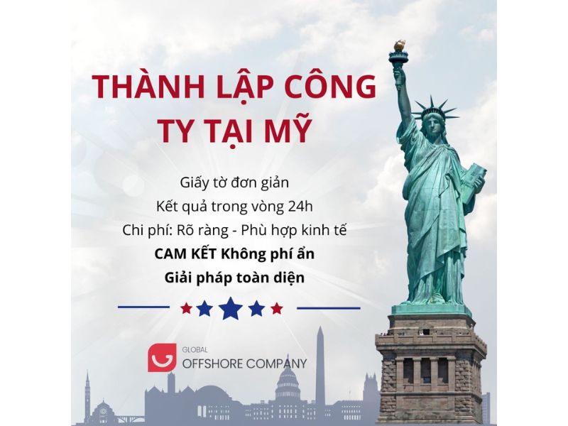 Thành lập công ty tại Mỹ - Biến giấc mơ thành hiện thực !